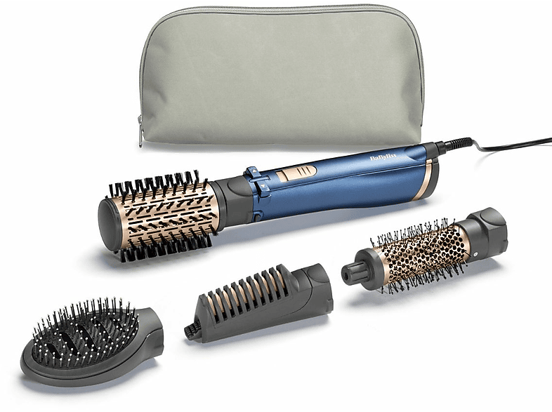 BABYLISS AS965E StylePro 1000W Döner Başlıklı Hava Üflemeli Saç Şekillendirici Seti Mavi_3