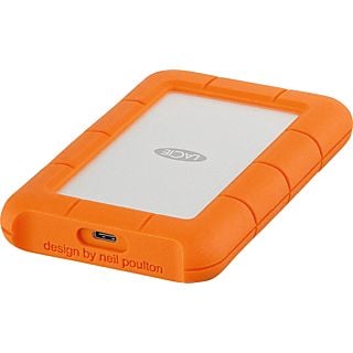 Disco duro 2 TB - Lacie Rugged, USB-C 3,0