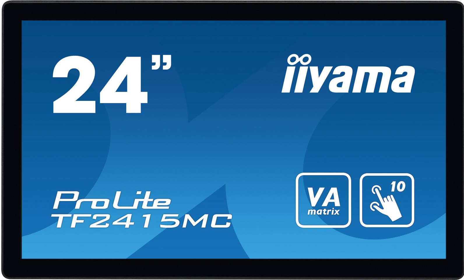 IIYAMA ProLite TF2415MC-B2 - Monitor, 24 ", Full-HD, 60 Hz, Schwarz
