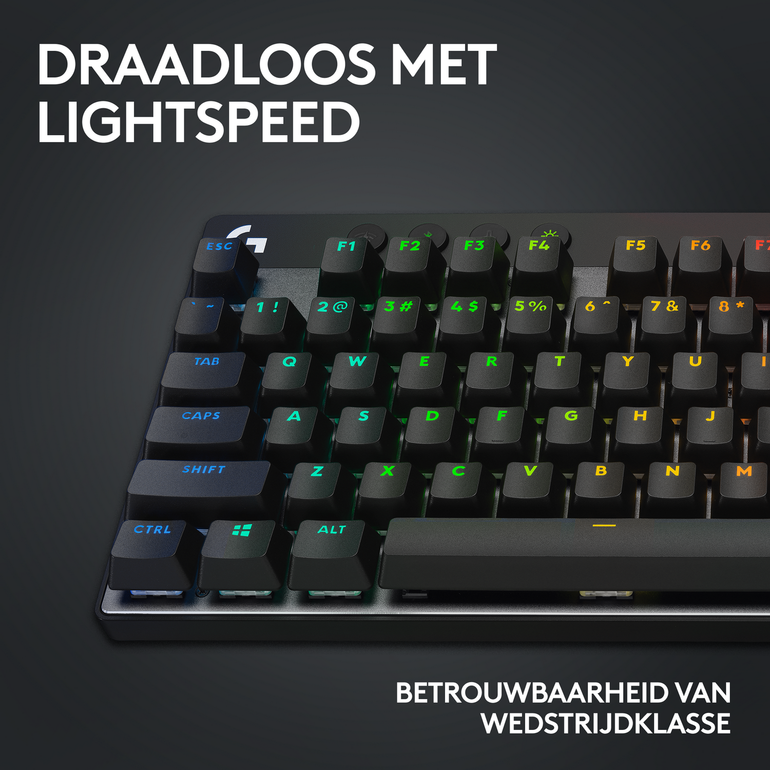 LOGITECH G PRO X TKL LIGHTSPEED Draadloos Gamingtoetsenbord