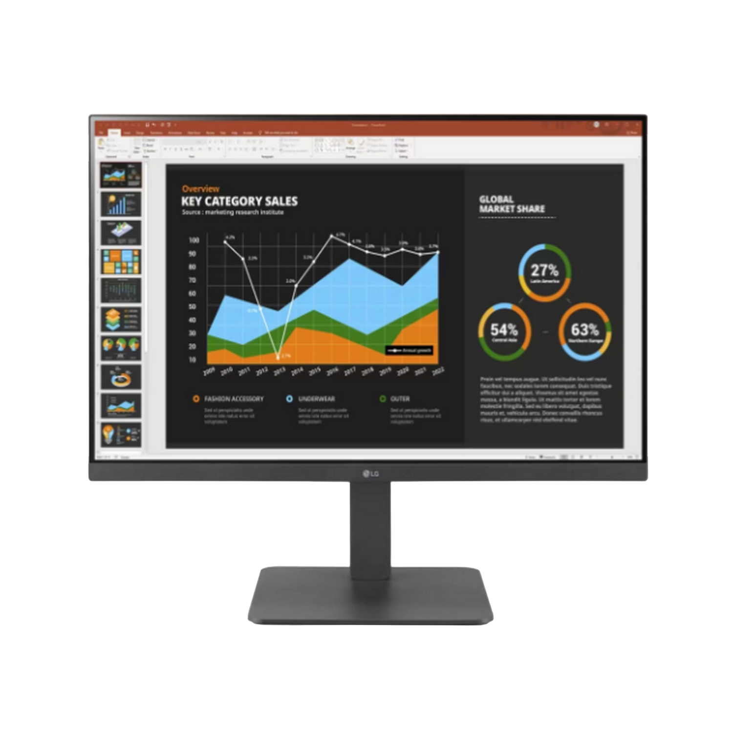 LG Moniteur 27BR550Y 27" Full-HD IPS (27BR550Y-C.AEU)