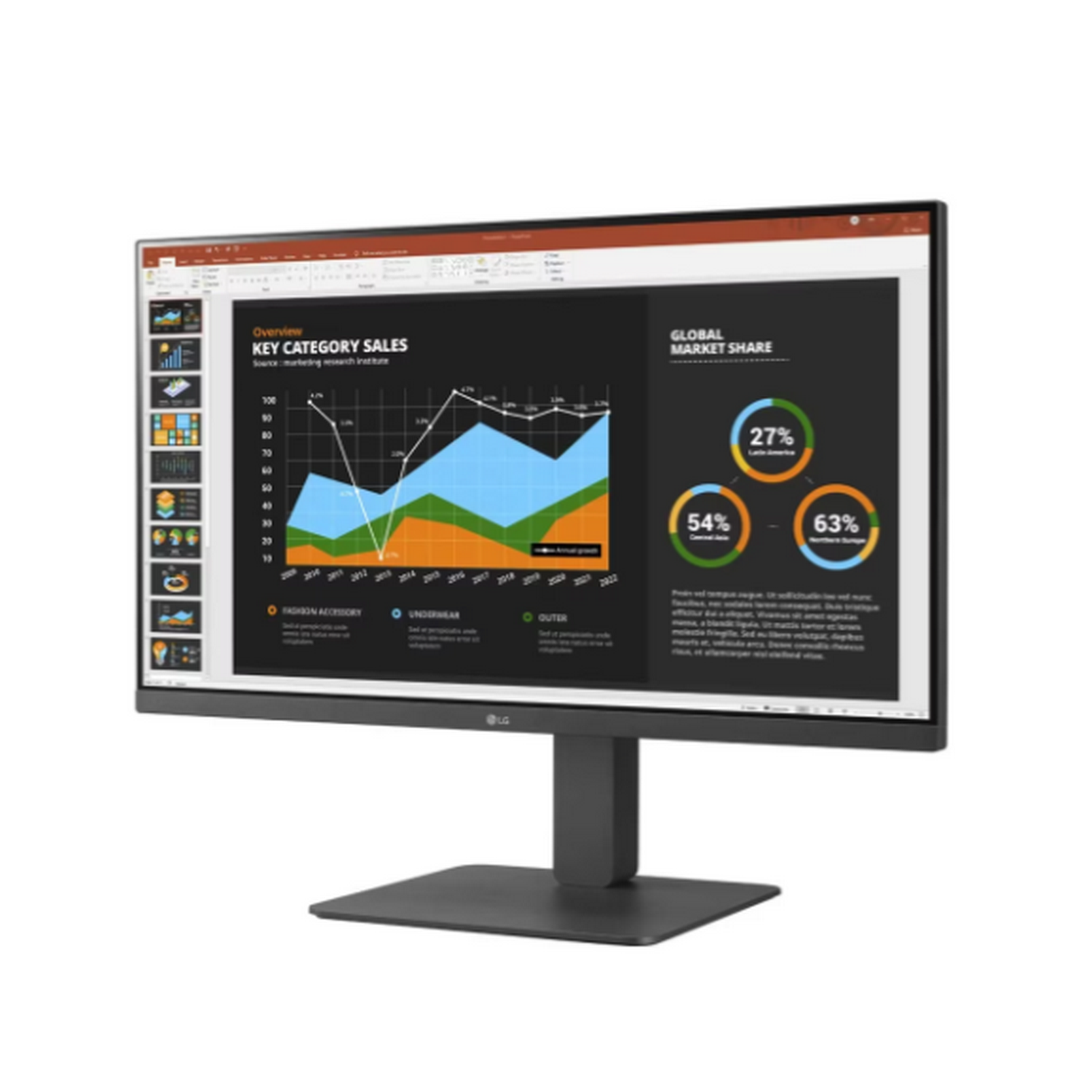 LG Moniteur 27BR550Y 27" Full-HD IPS (27BR550Y-C.AEU)