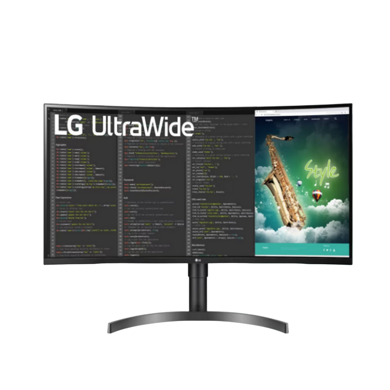 LG Moniteur UltraWide 35" QHD Curved (35WN75CP-W.AEU)