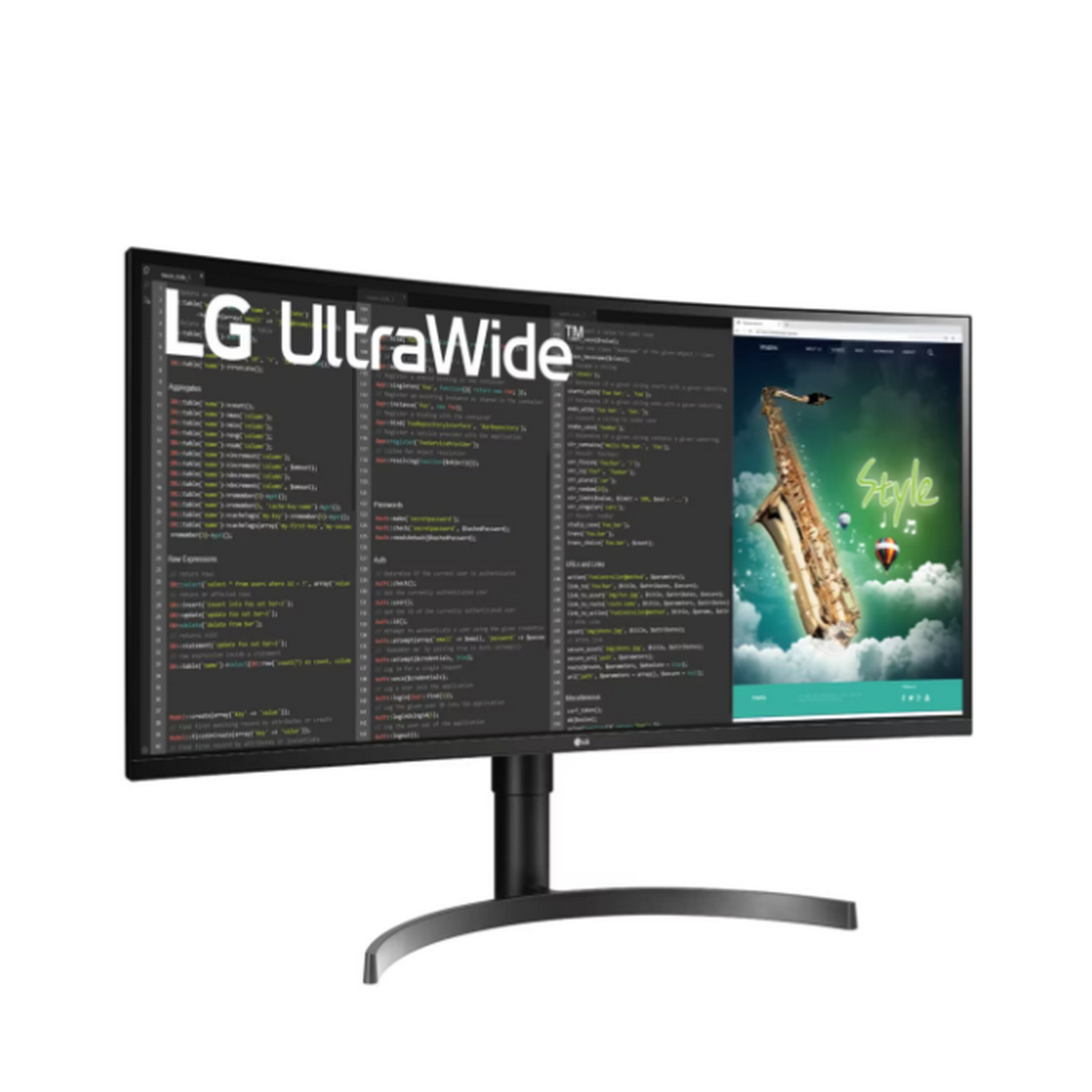 LG Moniteur UltraWide 35" QHD Curved (35WN75CP-W.AEU)
