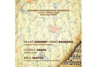 Budapest Philharmonic Orchestra - Schubert-Dohnányi: Fantasia In F Minor, Orbán: Symphonic Finale, Bartók: Five Songs, BB 71 (Op. 15) (Vinyl LP (nagylemez))
