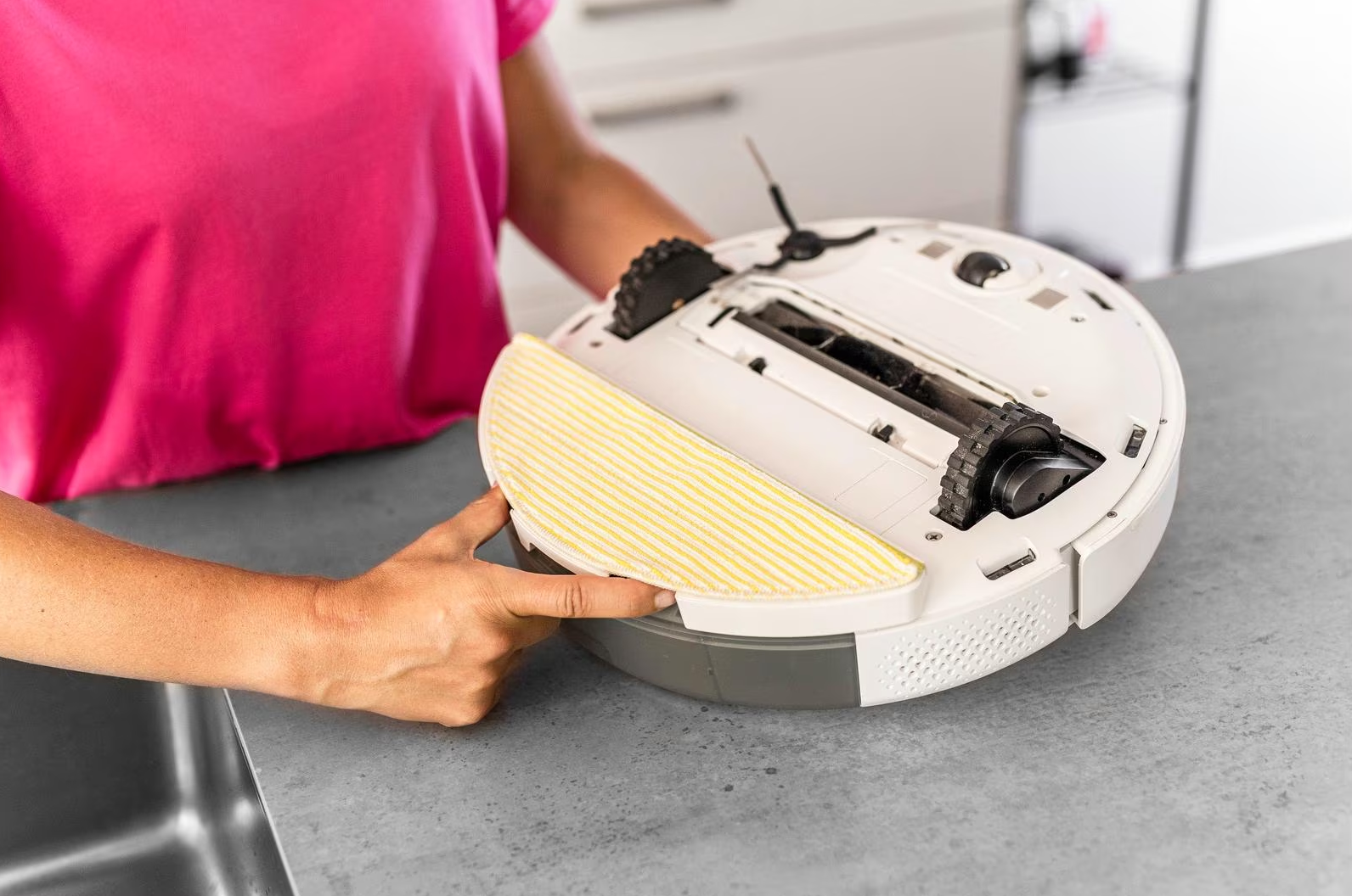 KÄRCHER RCV 5 - Robot aspirateur laveur (Blanc)