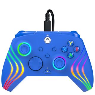 PDP Afterglow WAVE Bedrade Controller - Xbox Series X - Blauw