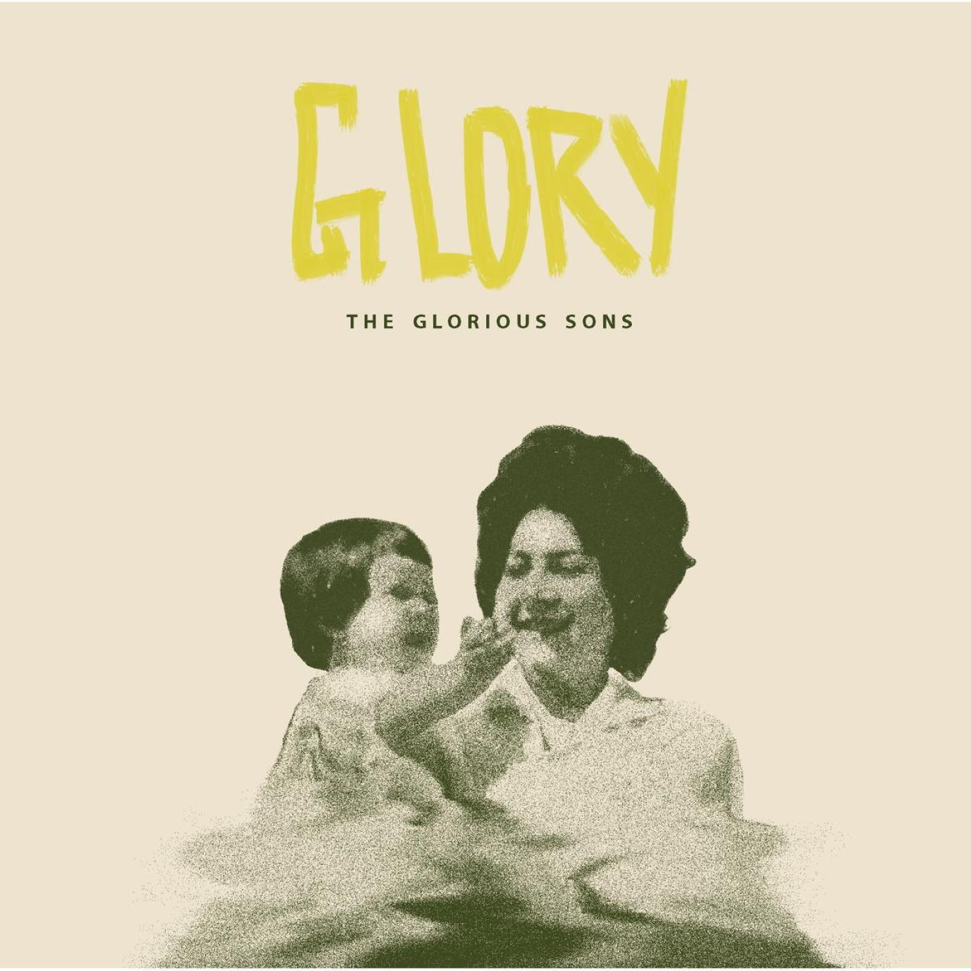 Albumcover mit einer Mutter und einem Kind.