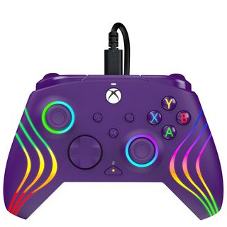 PDP Afterglow WAVE Bedrade Controller - Xbox Series X - Paars