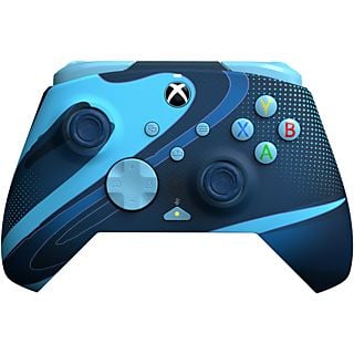 PDP Gaming Rematch Bedrade Controller - Blue Tide Glow in the Dark - Xbox Series X