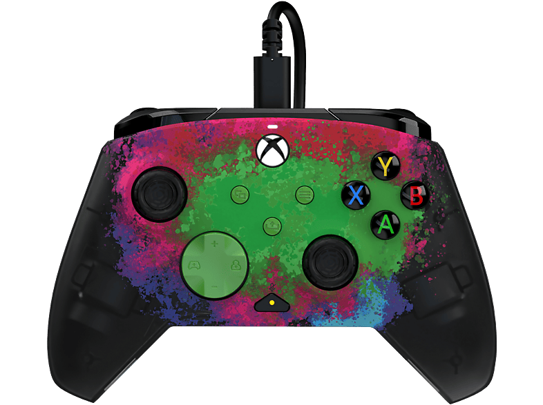 PDP Gaming Rematch Bedrade Controller Space Dust Glow in the Dark