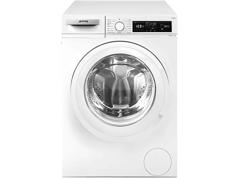 Smeg Lb1T80It Lavatrice, Caricamento frontale, 8 kg, 55,7 cm, Classe D
