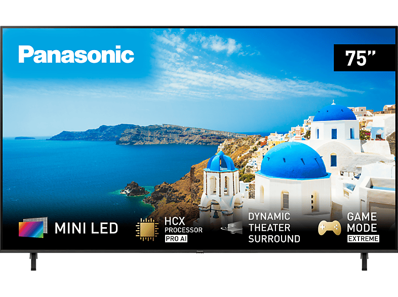 PANASONIC TX75MXW954 Mini LED TV (Flat, 75 Zoll / 189 cm, UHD 4K