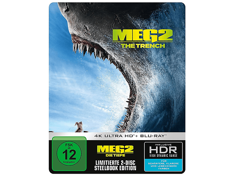 Meg 2: Die Tiefe 4K Ultra HD Blu-ray Auf 4K Ultra HD Blu-ray Online ...