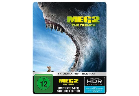 Meg 2: Die Tiefe - Steelbook - Exklusiv 4K Ultra HD Blu-ray