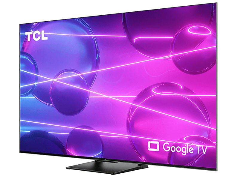 TCL 55C745GTV 55 inç 139 Ekran Uydu Alıcılı Smart 4K UHD QLED Google TV Siyah_1