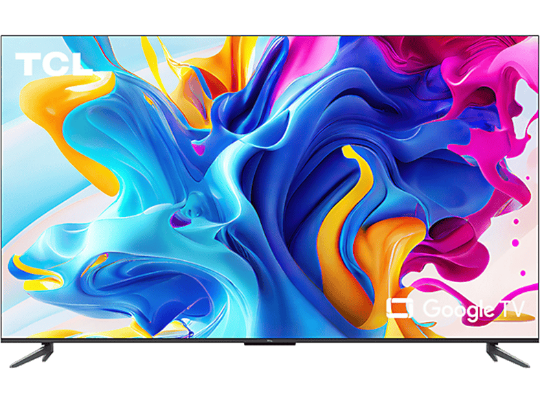 TCL 55C645GTV 55 inç 139 Ekran Uydu Alıcılı Smart 4K UHD QLED Google TV Siyah_0