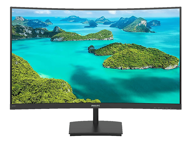 PHILIPS 241E1SCA/00 - Monitor, 24 , Full-HD, 60 Hz, Schwarz