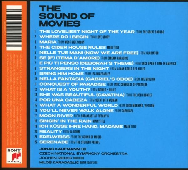 Ein CD-Cover mit Text und einer Liste von Songtiteln.