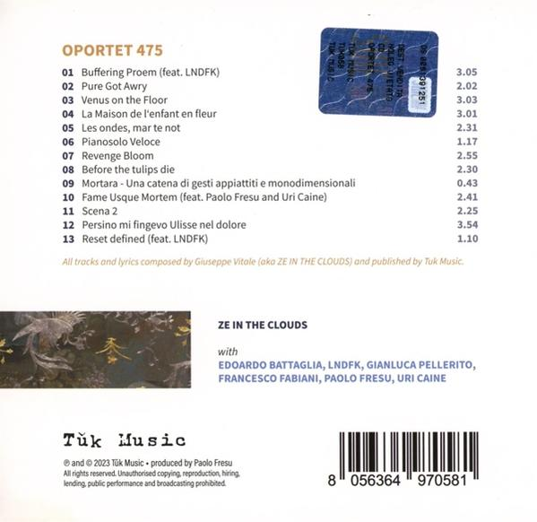 Ze In The Clouds - Oportet 475  - (CD)