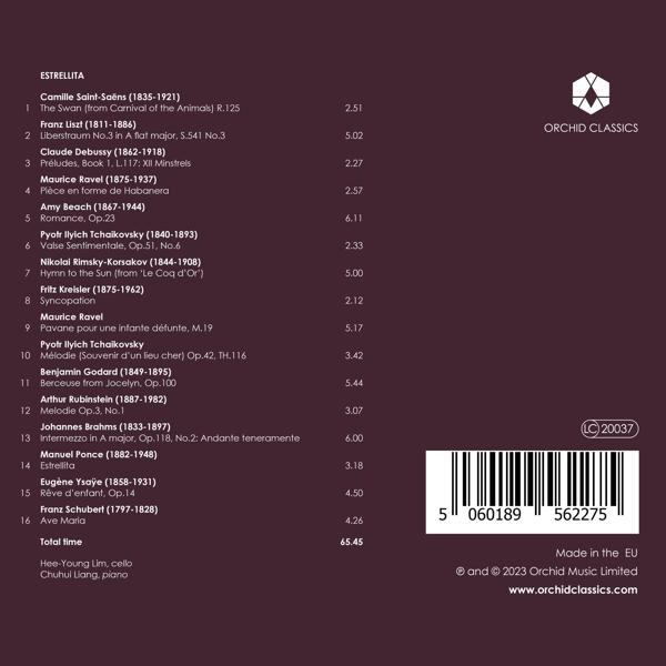 Lim,Hee-Young/Liang,Chuhui - Estrellita  - (CD)