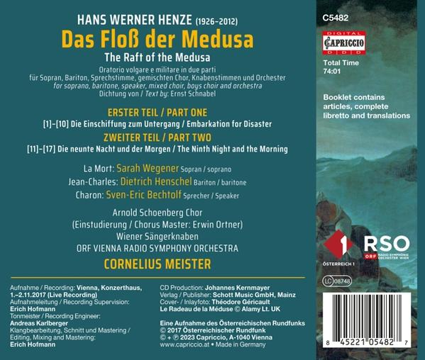 Arnold Schoenberg Chor/Meister/ORF RSO Wien - Das Floß der Medusa  - (CD)