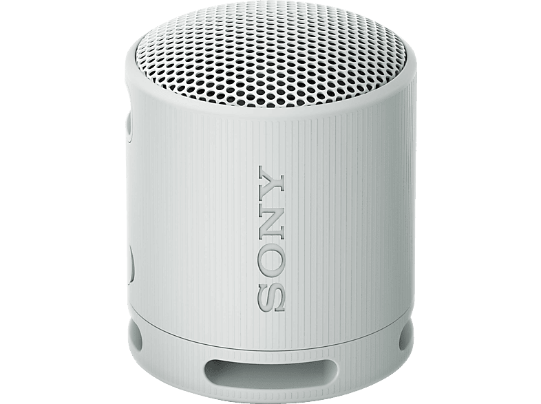 Bluetooth SRS-XB100 SONY Lautsprecher, Wasserfest Hellgrau,