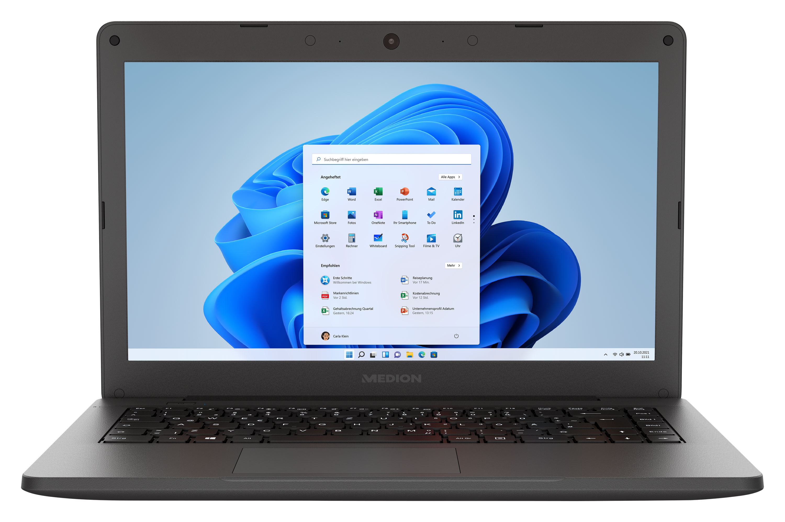 MEDION AKOYA® E14412 (MD64010) - 14 Zoll - Intel® Core™ i5 i5-10210U - 16 GB - 512 GB - Intel® UHD Graphics - Windows 11 Home