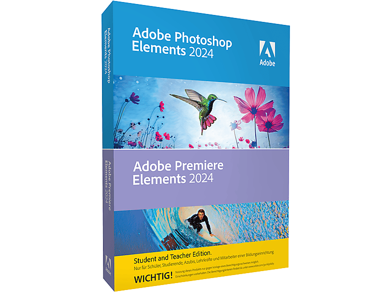 Photoshop Elements Studierende, 2024 2024 Premiere Schüler, [PC] - Dozenten Lehrkräfte Azubis, Elements & und für