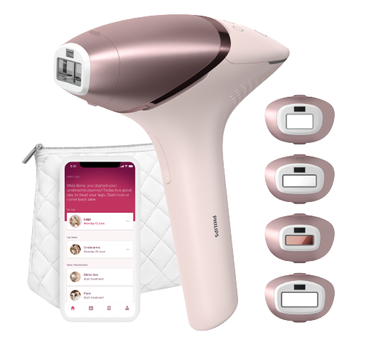 Depiladora IPL IDERMIA T4 IPL de luz grados de