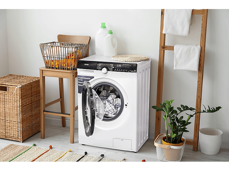 KOENIC KWM 8142 A INV Waschmaschine (8 kg, 1350 U/Min., A)