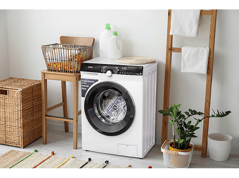 KOENIC KWM 8142 A INV Waschmaschine (8 kg, 1350 U/Min., A)
