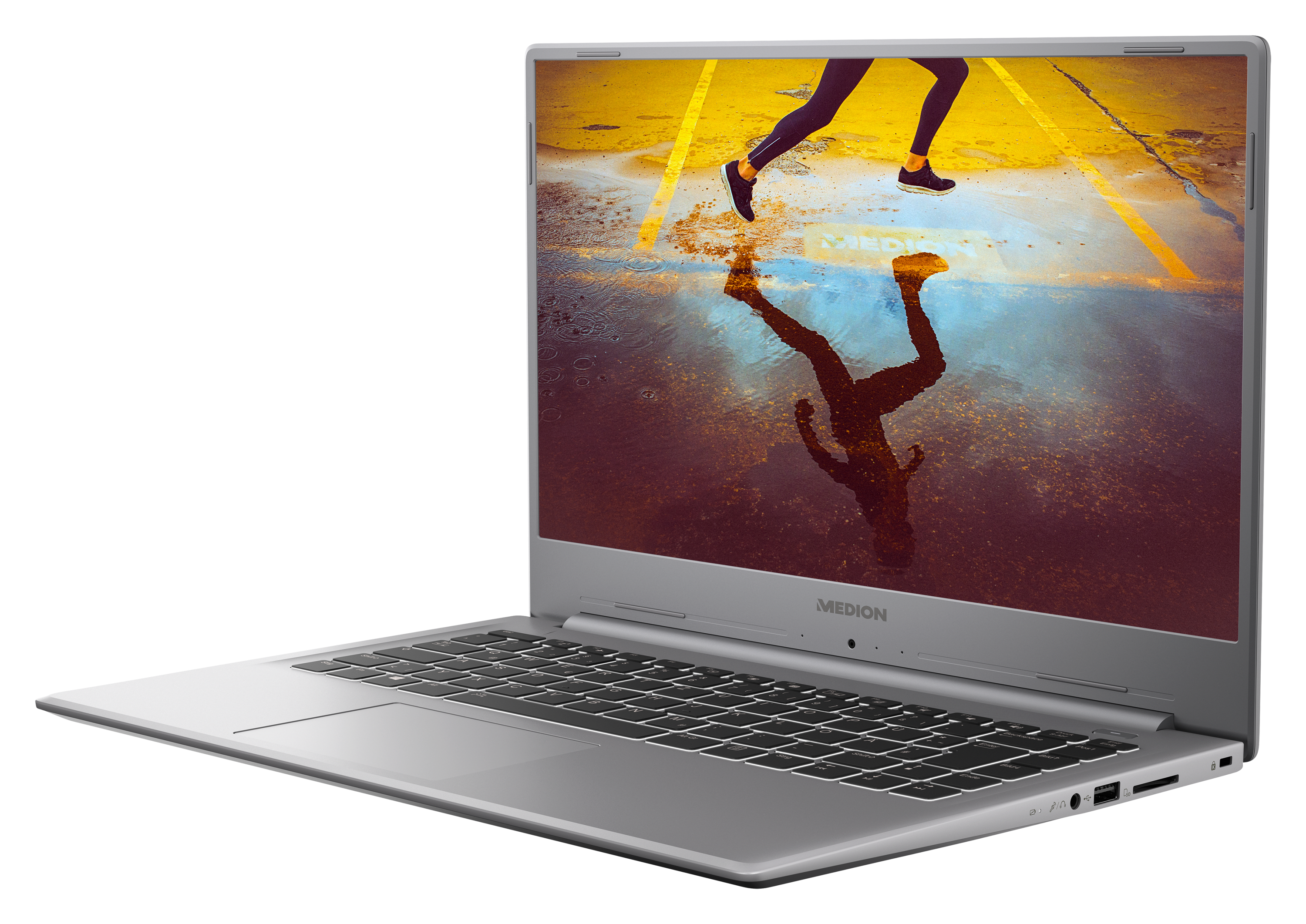 GB Notebook S15449 15,6 i5 Zoll Core™ RAM, 512 mit Intel® Display, Titan MEDION AKOYA® 16 (MD61079), Grey Prozessor, GB SSD,
