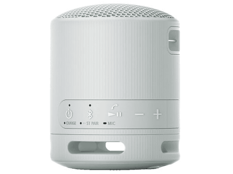 Głośnik mobilny SONY SRS-XB100 Bateria 16 godz. IP67, Sound Diffusion Procesor, Aplikacja Sony Music Center, Szary – zdjęcie 3