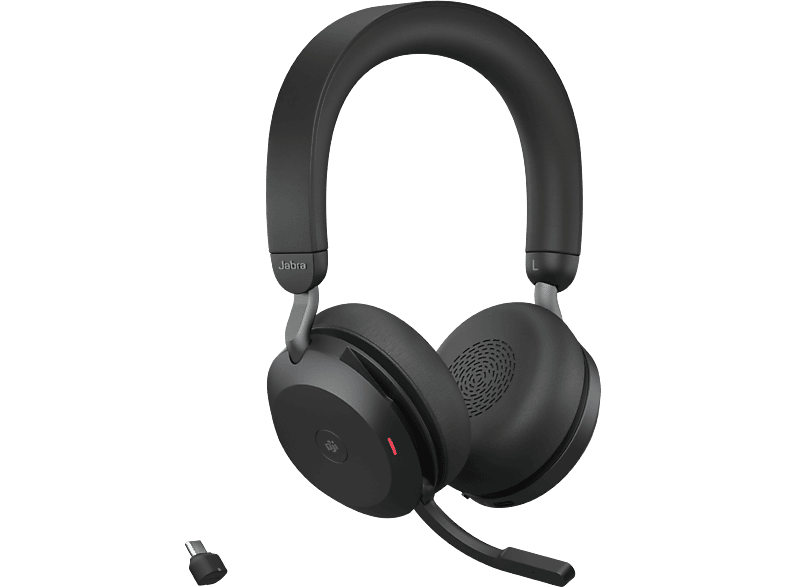 Jabra Evolve2 75 MS Stereo USB-C For Business, Schwarz; Headset----Headset