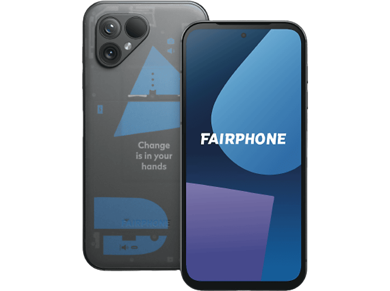 Fairphone F5 256 GB, Transparent, Dual SIM