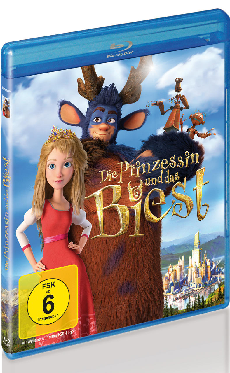 Blu-ray-Box-Art eines animierten Films mit zwei Charakteren.