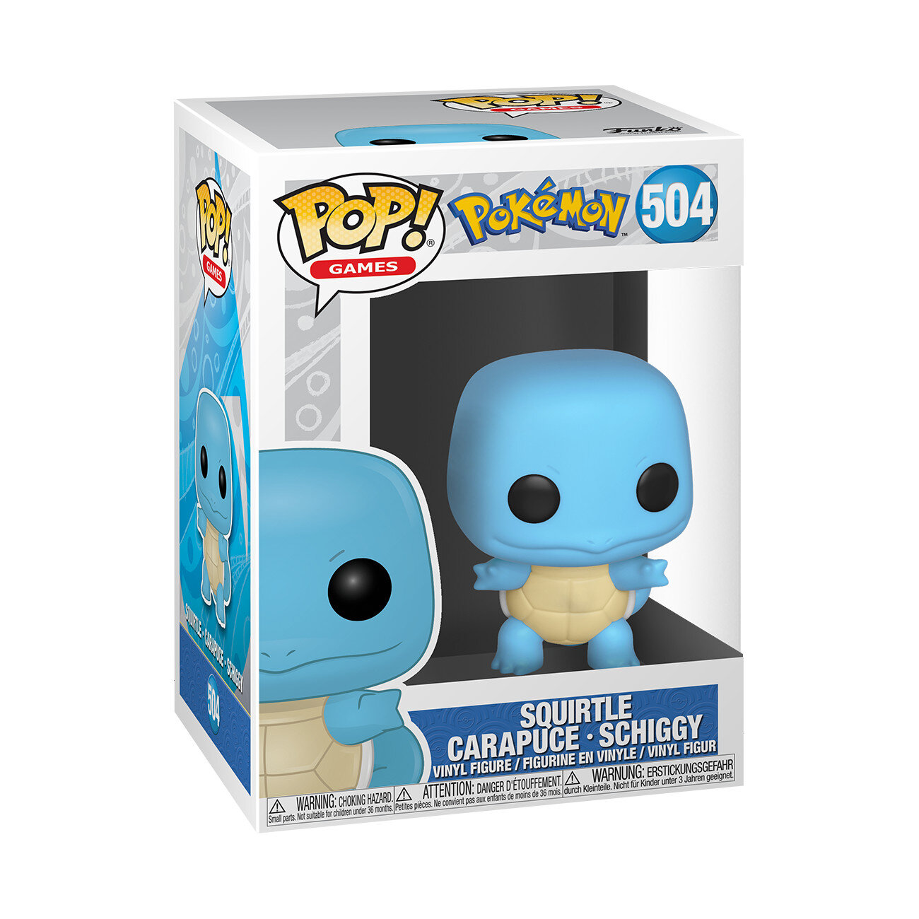Figurka FUNKO POP Games: Pokemon - 504 Squirtle