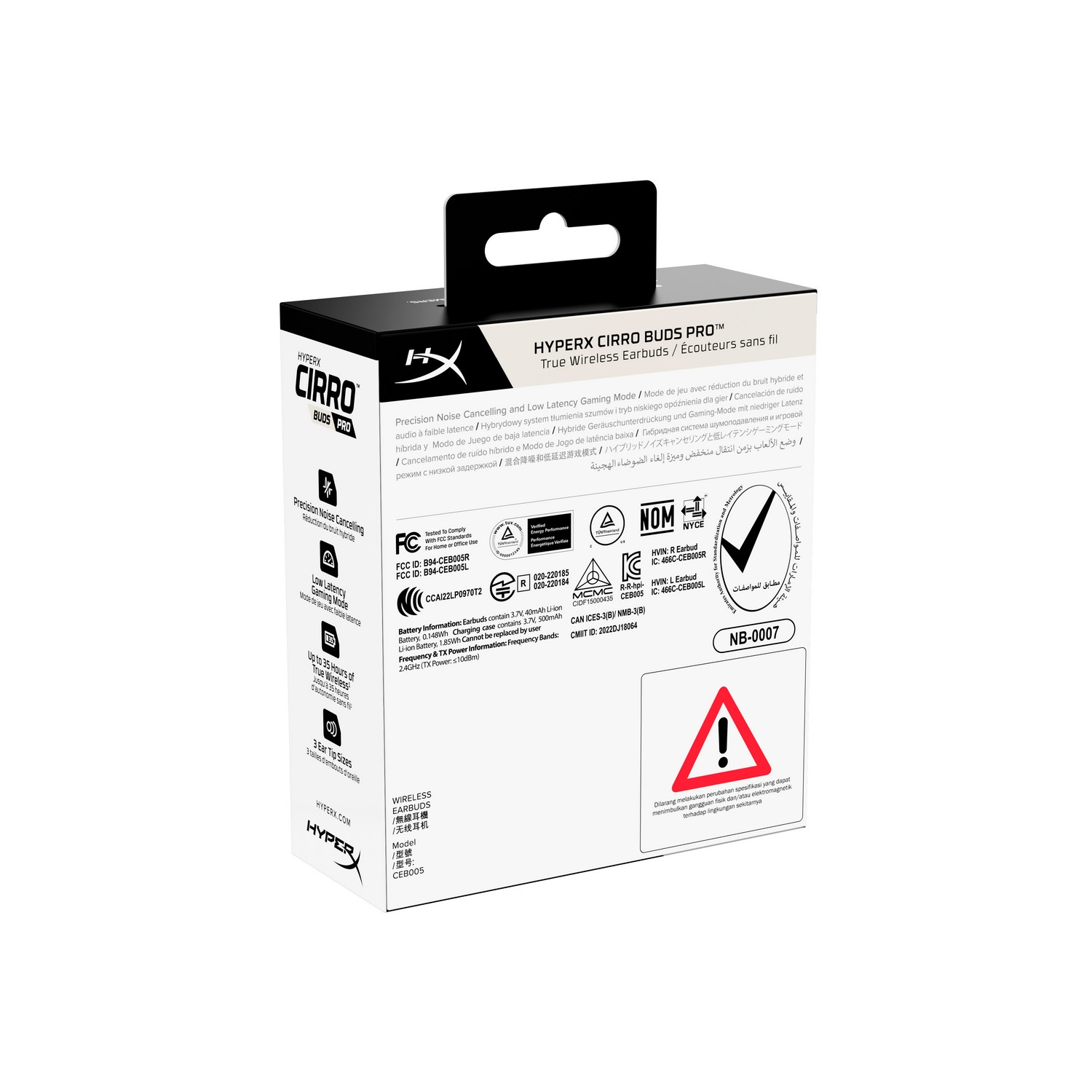 HYPERX Écouteurs gamer sans fil HyperX Cirro Beige