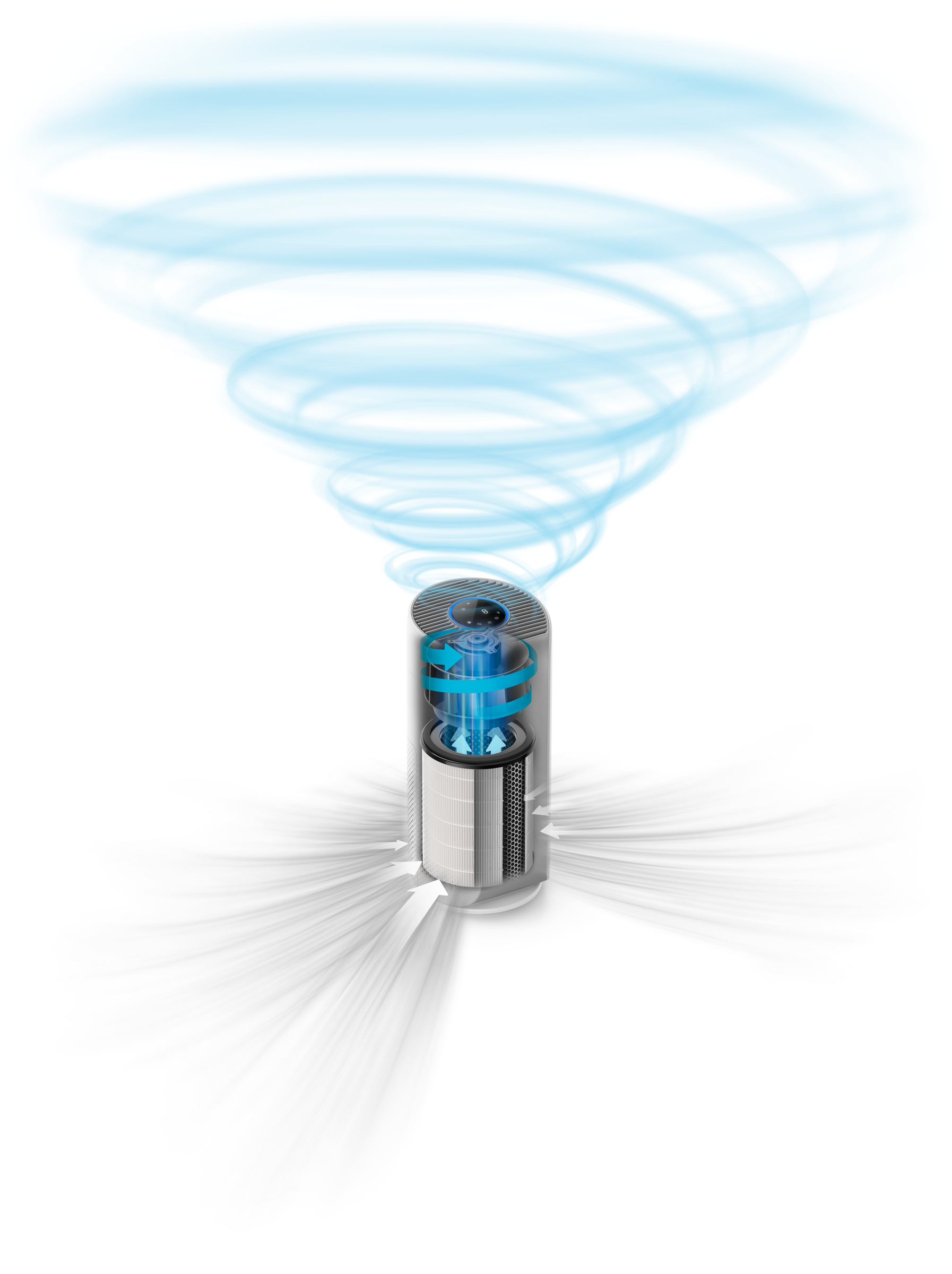 Oczyszczacz powietrza PHILIPS AC2958/53 z aplikacją na telefon