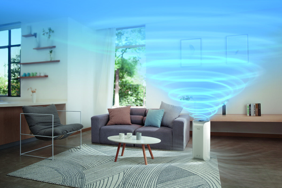 Oczyszczacz powietrza PHILIPS AC2958/53 z aplikacją na telefon