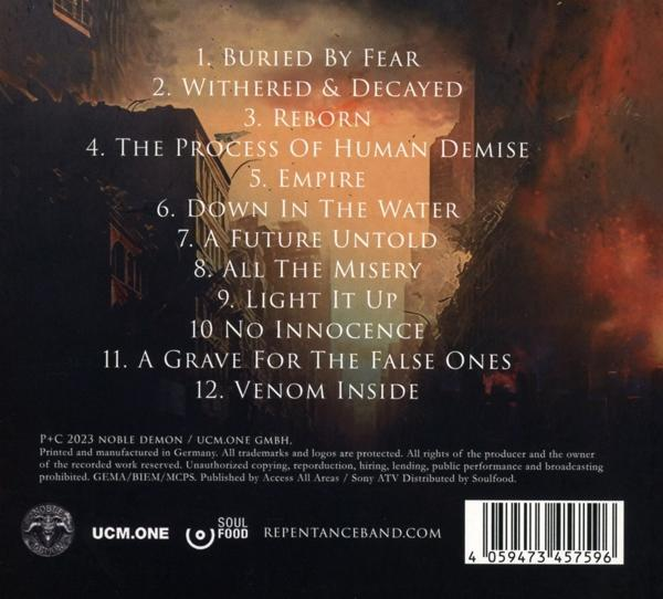 Repentance - The Process Of Human Demise  - (CD)