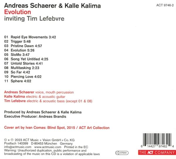 Kalima, Kalle & Schaerer, Andreas - Evolution(Digipak)  - (CD)