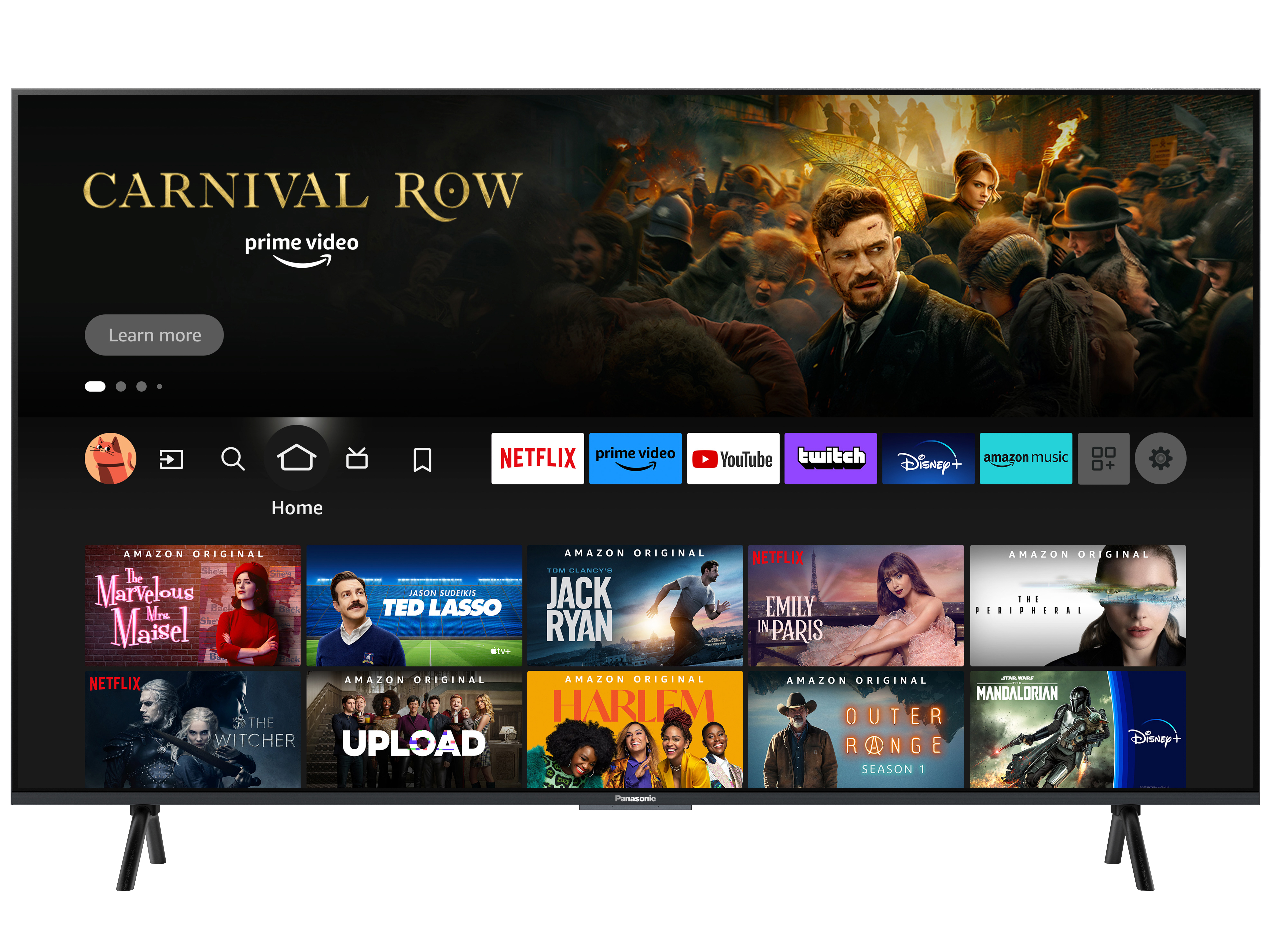 PANASONIC TX-85MXW834 LED TV (Flat, 85 Zoll / 215 cm, UHD 4K, SMART TV, FireOS)