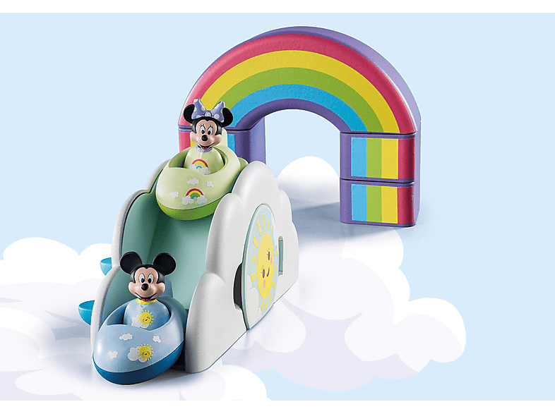 Thumbnail - PLAYMOBIL 71319 1.2.3 & Disney: Mickys Minnies Wolkenhaus Spielset, Mehrfarbig