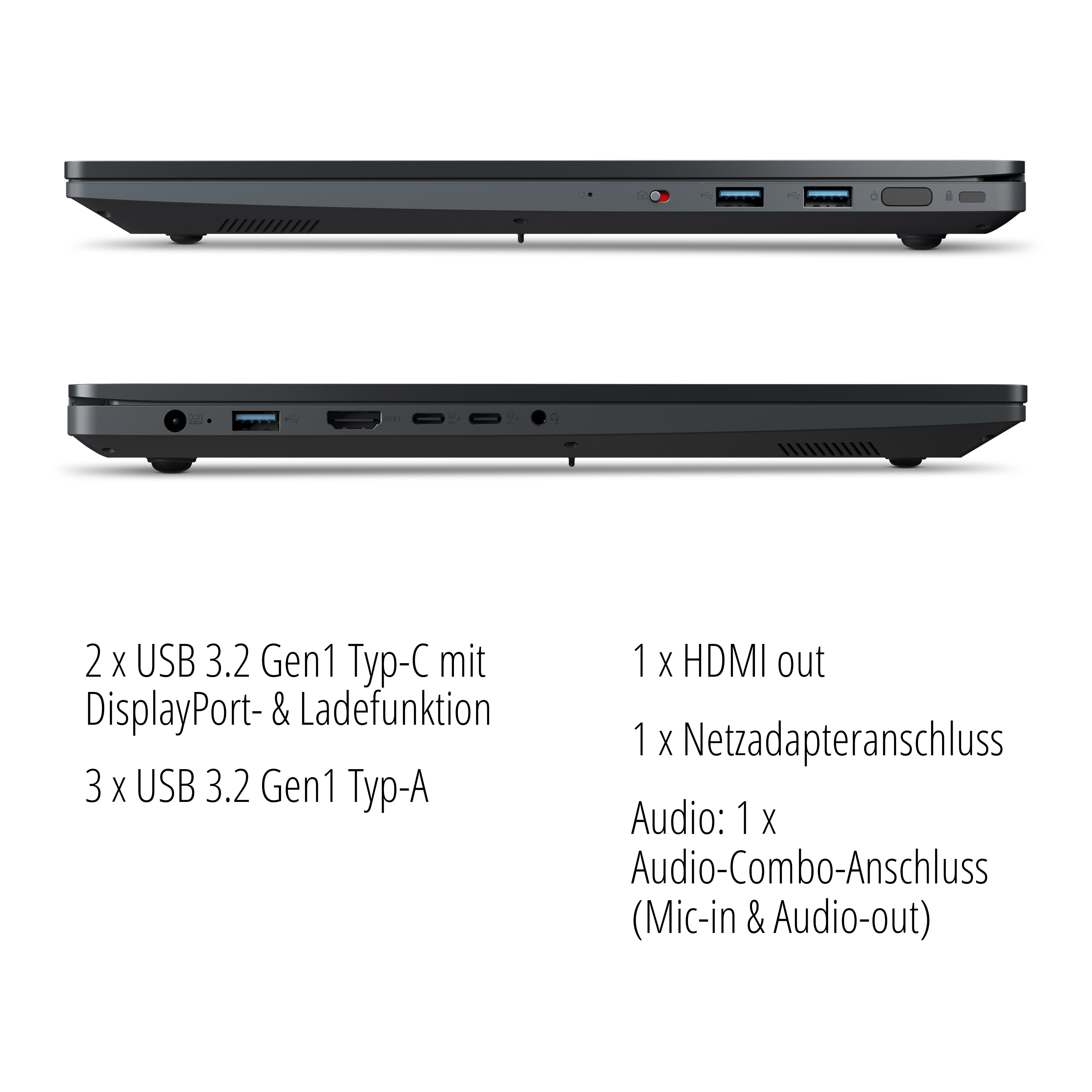 MEDION AKOYA® P17615 (MD61097) - 17,3 Zoll - Intel® Core™ i5 i5-12500H - 8 GB - 512 GB - NVIDIA GeForce® MX550 - Windows 11 Home