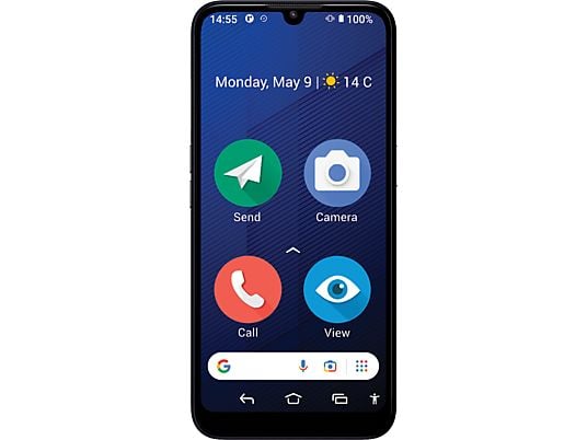 DORO 8200 - Smartphone (6.1 ", 64 GB, Blu scuro)