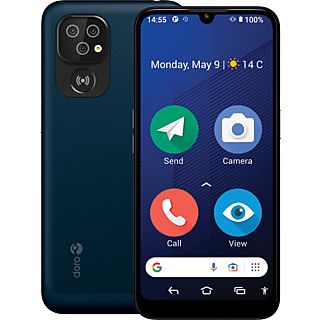 DORO 8200 PLUS - Smartphone (6.1 ", 64 GB, Bleu foncé)