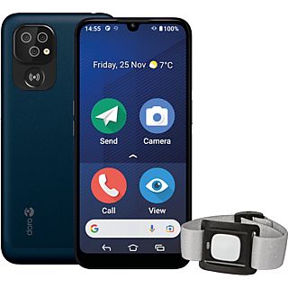 DORO 8200 SECURE - Smartphone (6.1 ", 64 GB, Bleu foncé)