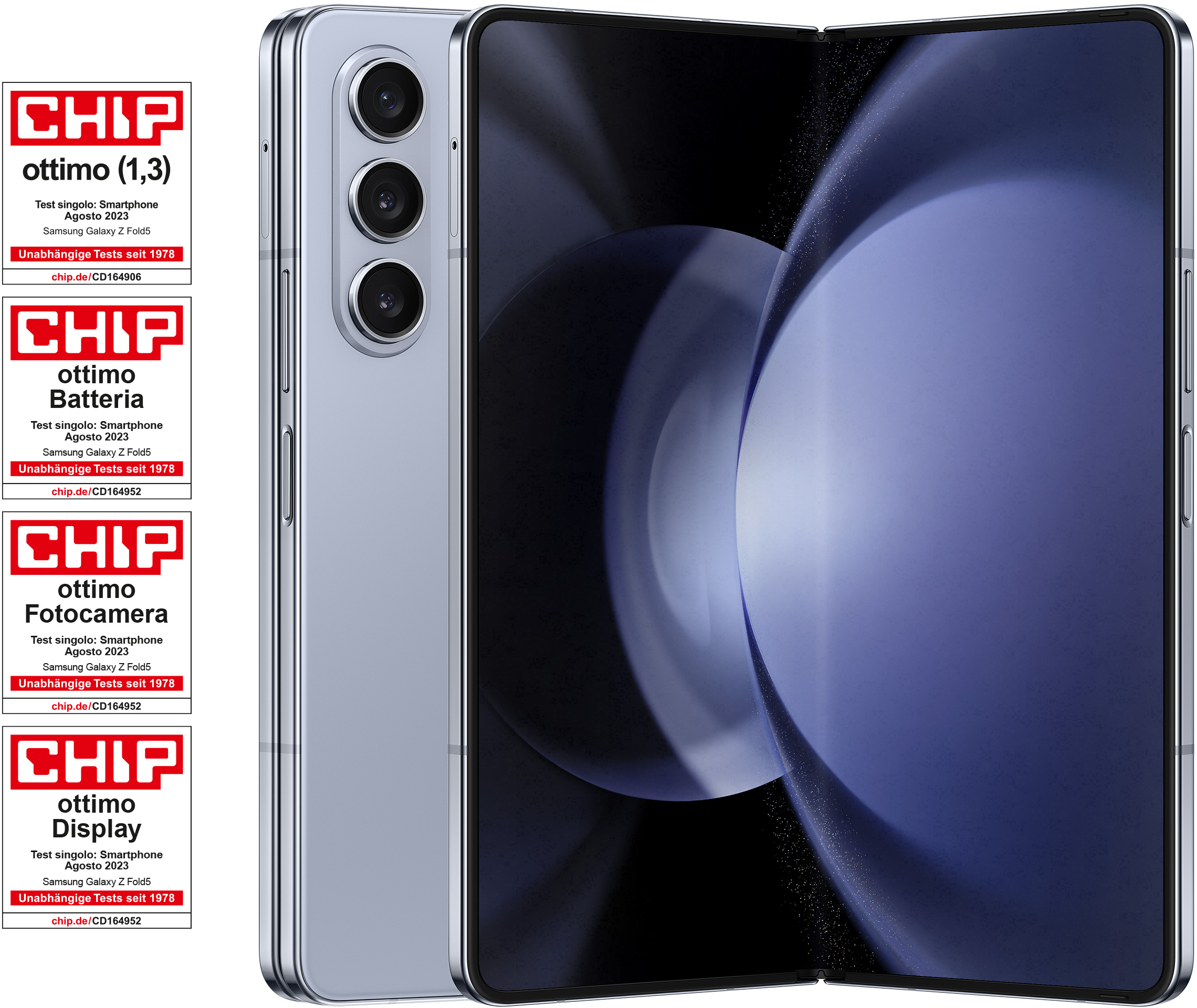 SAMSUNG Galaxy Z Fold5 256 GB Icy Blue Dual SIM